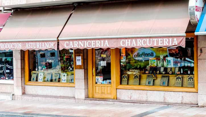 Carnicería Gran Vía, tienda de productos asturianos en Cangas de Onís
