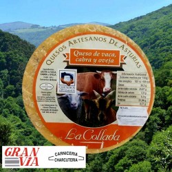 Queso artesano de tres leches La Collada 400 gr.
