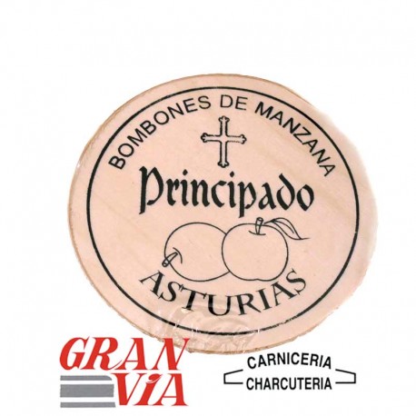 Bombones de manzana Principado 200 gr.
