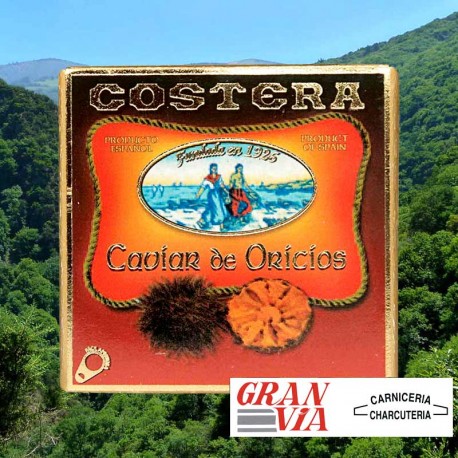 Caviar de oricios en lata de 70 gramos - Costera