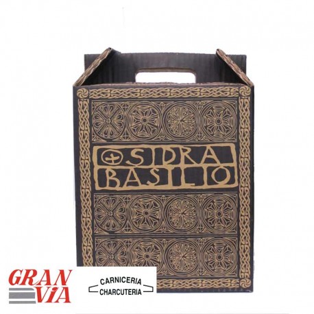 Caja de 6 botellas de sidra natural asturiana Basilio