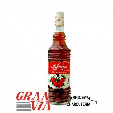 Licor de guindas Los Serranos 70 cl.