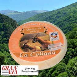 Queso artesano de cabra La Collada 400 gr.