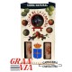 Caja de 2 botellas de sidra natural asturiana y vaso Llagar de la Ferrería