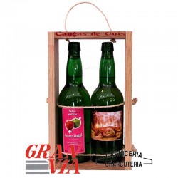 Sidra asturiana natural Casero Llagar 2 botellas