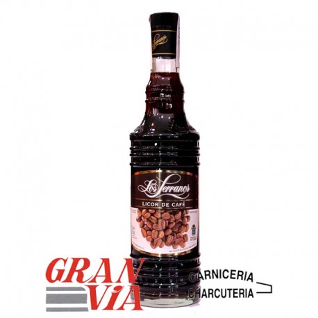 Licor de café Los Serranos 70 cl.