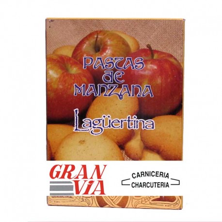Pastas de Manzana asturianas La Güertina Caja 300 gr.